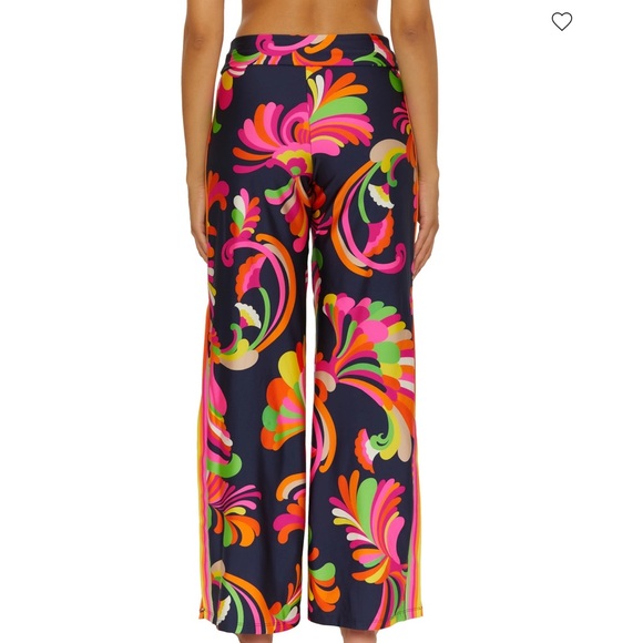 Trina Turk Poolside Pants Medium - Picture 2 of 8